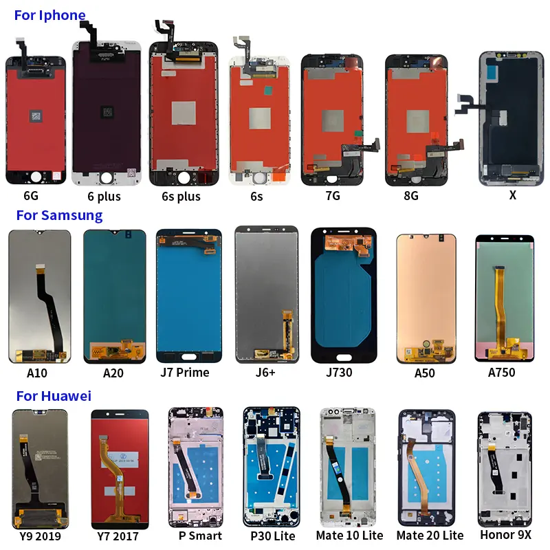 Cell Phone LCD Display for Different brands Mobile LCD Screen Display Assembly
