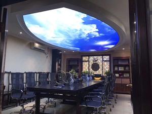 ZHIHAI الأزياء مواد الديكور 3d البصرية السماء د طباعة طبقة الكلوريد متعدد الفينيل ل بلاط سقف معلق - Product Image 2