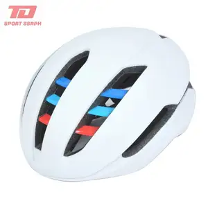 Profissional no molde de bicicleta CAPACETE personalizável PC 110G EPS Tamanho ajustável para iniciantes Senior competição Corrida Esportes ao ar livre