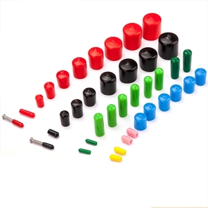 PVC Rubber Thread protection Sleeve Reinforcement Head Rubber Sleeve Silicone c ap <strong>Under</strong> Wire <strong>Seal</strong> - Product Image 1