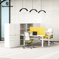 Bureau debout électrique réglable en hauteur SpaceUnited, double moteur, levage rapide, bureau assis-debout, bureau à domicile intelligent