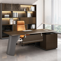 Bureau de direction de luxe pour PDG et managers, mobilier de bureau