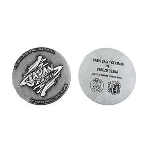 Medalla de Turismo Personalizada de Fábrica, de Aleación de Zinc, Colores Vintage, Recuerdo Turístico de Japón, Medalla Metálica Pesada y Grande, Personalizable - Product Image 3