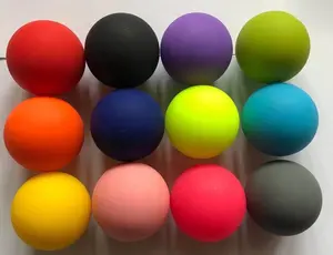 Bolas de Lacrosse dobles, terapia de bolas de masaje para liberación de Fascia