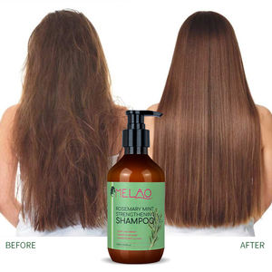 Champú Fortalecedor de Romero y Menta MELAO OEM con Biotina, Limpia y Ayuda a Fortalecer el Cabello Débil y Quebradizo - Product Image 6