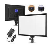 Kit Pembuat Video Panel Lembut Profesional Studio Lampu Video Led Set Lampu Atas Studio dengan Tripod 2M