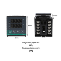 Controlador de Temperatura Inteligente PID CHB OEM, Controlador de Temperatura Digital de Montaje, Instrumento de Control de Temperatura Digital