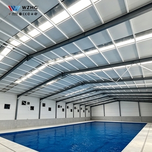 <span class=keywords><strong>Centre</strong></span> de loisirs aquatiques en structure acier de haute qualité, <span class=keywords><strong>parc</strong></span> aquatique métallique, bâtiment avec piscine intérieure - Product Image 1