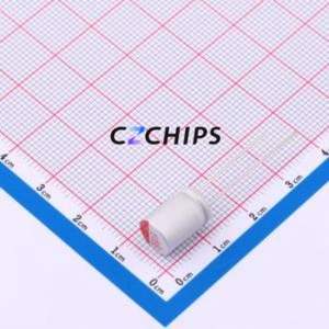 Condensador Sólido HG1H107M0811PC, Componente de Orificio Pasante (THT), D8xL11.5mm 100uF 20% 50V 3.5mm - Product Image 1