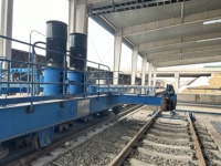 LONGO Vagons-bennes rotatifs industriels entièrement fermés anti-poussière en PA66 pour le transport du charbon et le déchargement de wagons sur rail