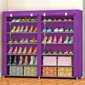 6 niveles del gabinete del zapato Rack zapatos organizador con estantes 6 niveles estante del zapato