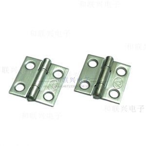 Charnière de meuble en acier inoxydable 304, 1 pouce (25 mm), épaisseur 2 mm, 4 trous, montage en surface, design industriel, antirouille, pour armoire de rangement - Product Image 1