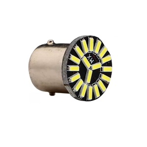 Lampadine LED per Auto 1156 P21W BA15S 1157 BAY15D <span class=keywords><strong>P21</strong></span>/5W, Luci di Direzione <span class=keywords><strong>12V</strong></span> 6500K 4014 18SMD, Lampada per Retromarcia, Freno e Parcheggio - Product Image 4