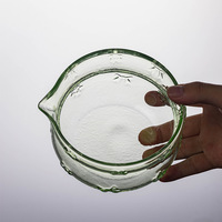 Ensemble de thé matcha Kung Fu en verre à arc, style japonais et minimaliste, résistant à la chaleur, écologique, avec support de séparation, pour un usage domestique