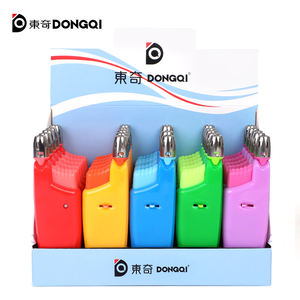 Encendedor de <span class=keywords><strong>butano</strong></span> eléctrico recargable DongQi DQ-1253 de plástico para camping, barbacoa y cocina, con llama para ahumar, ¡el más vendido! - Product Image 3