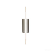 Tube applicateur double face 2-en-1 OEM pour fard à paupières liquide et eye-liner, emballage plastique avec brosse en silicone, tubes pour brillant à lèvres