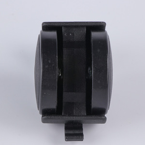 Roulettes pour meubles, 2 pouces, en nylon, silencieuses, pivotantes, avec frein, fixation par plaque, pour chariots de supermarché et meubles - Product Image 3