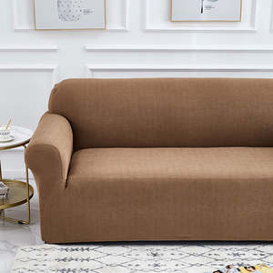 Zarif kanepe koltuk streç elastik Slipcover kanepe kılıfı kadife peluş kanepe kılıfı s - Product Image 2
