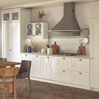 Meuble sous évier de cuisine Shaker moderne et traditionnel avec panneau en mélamine, finition couleur unie sur mesure, armoire Shaker en bois