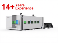 Plateforme d'échange hydraulique HN-6025GA pour atelier industriel, découpeuse laser à fibre grand format avec châssis robuste