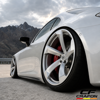 Jantes concaves profondes CF 18-24 pouces 5x114.3/120/100 chromées, roues forgées personnalisées adaptées aux Audi A4/A5/A6/A7/A8