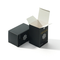 Caja de Papel Kraft Plegable Biodegradable y Ecológica al por Mayor para Botellas de Perfume y Aceites Esenciales, Caja de Cartón