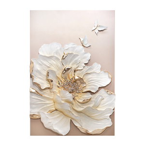 Dipinto 3D di Fiori Relife, <span class=keywords><strong>Pittura</strong></span> <span class=keywords><strong>in</strong></span> <span class=keywords><strong>Resina</strong></span> 3D, Decorazione Murale di Lusso <span class=keywords><strong>per</strong></span> Interni, Quadri Floreali <span class=keywords><strong>per</strong></span> Soggiorno - Product Image 4