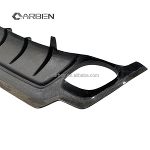Kit de Carrocería Estilo <span class=keywords><strong>TOM</strong></span> para ISF 5.0 2006-2012, Alerón Trasero, Difusor de Fibra de Carbono, Nuevo, Accesorios Mejorados, Negro, Fácil Instalación - Product Image 6