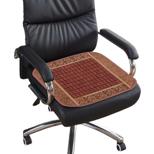 Cojín de Bambú para Silla de Oficina, Alfombrilla de Bambú Antideslizante para Silla de Computadora, Alfombrilla Refrescante de Bambú para Auto, Cojín Transpirable para Respaldo - Product Image 4