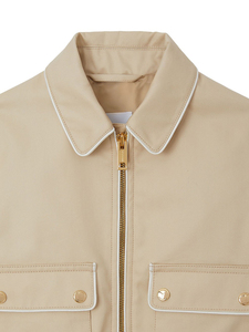 Custom Logo OEM/ODM Fashion Cropped Bomber <strong>Utility</strong> Canvas <strong>Jacket</strong> Zip Worker <strong>Jacket</strong> for <strong>Men</strong> Casual Woven Letterman <strong>Jacket</strong> Regular - Product Image 2