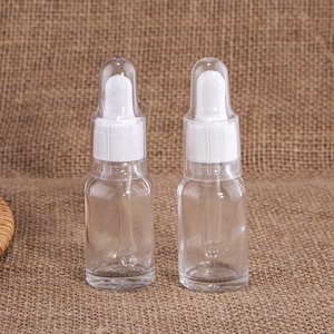 Vente en gros personnalisée bouteille d'huile capillaire en verre transparent pour sérum titrateur bouteille d'huile essentielle pour le corps 5ml 10ml 15ml 30ml 50ml 100ml - Product Image 4