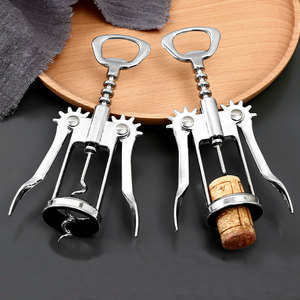 <span class=keywords><strong>Tire</strong></span>-<span class=keywords><strong>bouchon</strong></span> personnalisé en acier inoxydable avec poignée à pression pour ouvrir le vin - Product Image 1