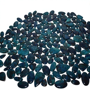 AAA 100% Natural Shattukite Cabochon Stone Oval Cut Shattuckite Crystal para la fabricación de joyas y la curación de piedras preciosas sueltas - Product Image 1
