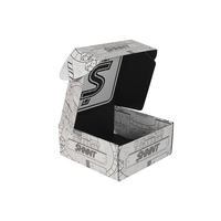 Boîte d'expédition personnalisée avec logo imprimé, emballage écologique, boîtes de rangement en carton, boîtes d'expédition pour vêtements