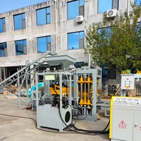 Máquina Automática Hidráulica para Fabricar Bloques de Hormigón QT6-15, para Producción de Bloques Huecos, Ladrillos Sólidos y Adoquines Entrabados