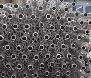 Composants d'échafaudage de construction galvanisés antirouille, échafaudage en acier sur mesure pour les opérations de construction en extérieur - Product Image 6