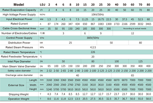 Ketel uap elektroda efisiensi tinggi 10KV industri untuk sistem pemanas - Product Image 6
