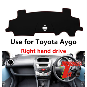 Taijs Factory Polyester Material <strong>Car</strong> Dashboard Cover for Toyota Aygo <strong>Peugeot</strong> <strong>107</strong> Citroen C1 2005-2014 Anti Sun Light <strong>Mat</strong> Dash - Product Image 3