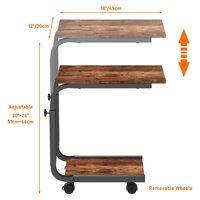 Vente en gros, salon luxueux, canapé pour la maison, table basse mobile multifonctionnelle, petite table à thé simple pour le balcon