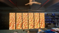 LED Ekranlı Dijital Tabela Led Poster Ekranı Reklam Panosu Çift Taraflı Katlanabilir Ekran