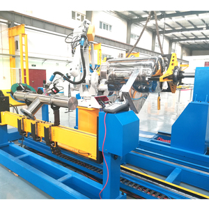 Robot Hàn Đồ Đạc Cán Tại Chỗ Quay Yên Liền Mạch Tấm Quay Máy Hàn - Product Image 4