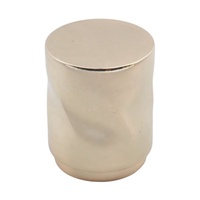Tapas de Perfume Personalizadas OEM/ODM de Zamac, 17.2mm, Cierre a Presión de Aleación de Zinc Antiderrames, Tapas de Lujo para Botellas de Fragancia Cilíndricas QITU