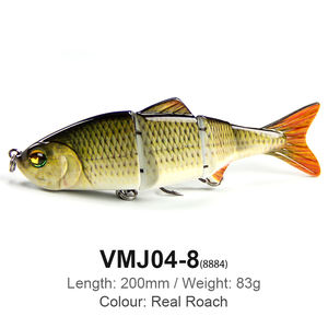 VMJ04-8 200mm/83g glisse <span class=keywords><strong>nageur</strong></span> grand hochet coulant nageurs articulés leurres en gros sandre leurres de pêche - Product Image 3