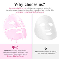 Masque facial en gelée coréenne ATOANY non irritant, PDRN, collagène, lifting, hydrogel, raffermissant, lissant, hydratant