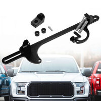 Support de câble d'accélérateur en aluminium anodisé noir pour carburateur GM Ford Holley 4150 4500 Racing