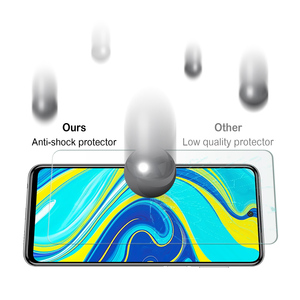Fabricante claro 9H 2.5D curva protectores de pantalla del teléfono móvil para <span class=keywords><strong>Xiaomi</strong></span> <span class=keywords><strong>Redmi</strong></span> Nota <span class=keywords><strong>9</strong></span> <span class=keywords><strong>Pro</strong></span> de vidrio templado - Product Image 6