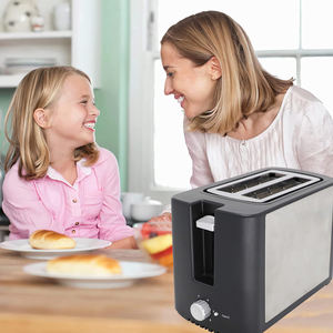 محمصة خبز الأفضل تقييمًا بشريحتين مع فتحة واسعة وصينية قابلة للفك قابلة للإزالة محمصة خبز مع كيس/وظيفة إلغاء <span class=keywords><strong>2</strong></span> شريحة محمصة خبز - Product Image 2