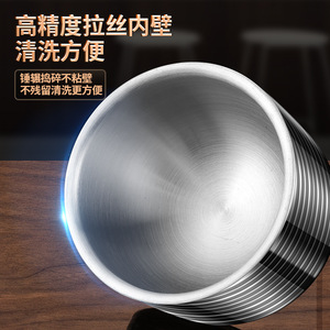 Mortier et pilon en acier inoxydable 304, grande capacité, broyeur d'ail manuel, outil durable pour herbes et épices domestiques - Product Image 5