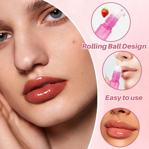 OEM Orgánico Natural Hidratante Lip Plumper Aceite Fruta Sabor 5ml Bálsamo Gel en Etiqueta Privada Ingredientes Herbales Brillo de Labios - Product Image 5