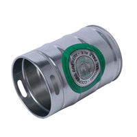 Bidon en fer blanc en forme de fût d'huile, diamètre 77*H110mm, pour stockage alimentaire, avec couvercle à couronne, impression offset, finition mate, pour biscuits, snacks, gâteaux